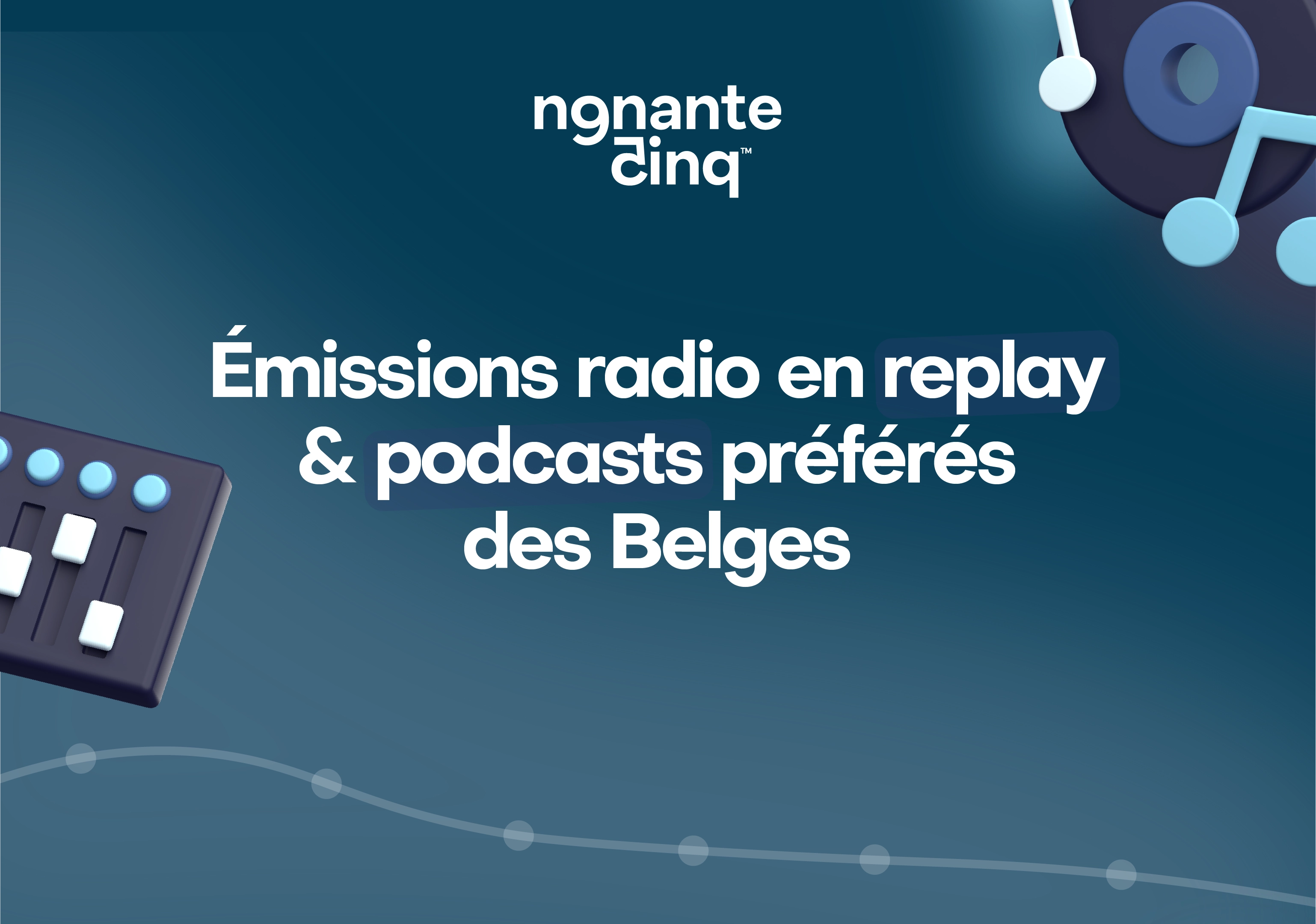 Quels sont les émissions radio en replay et les podcasts préférés des Belges ?